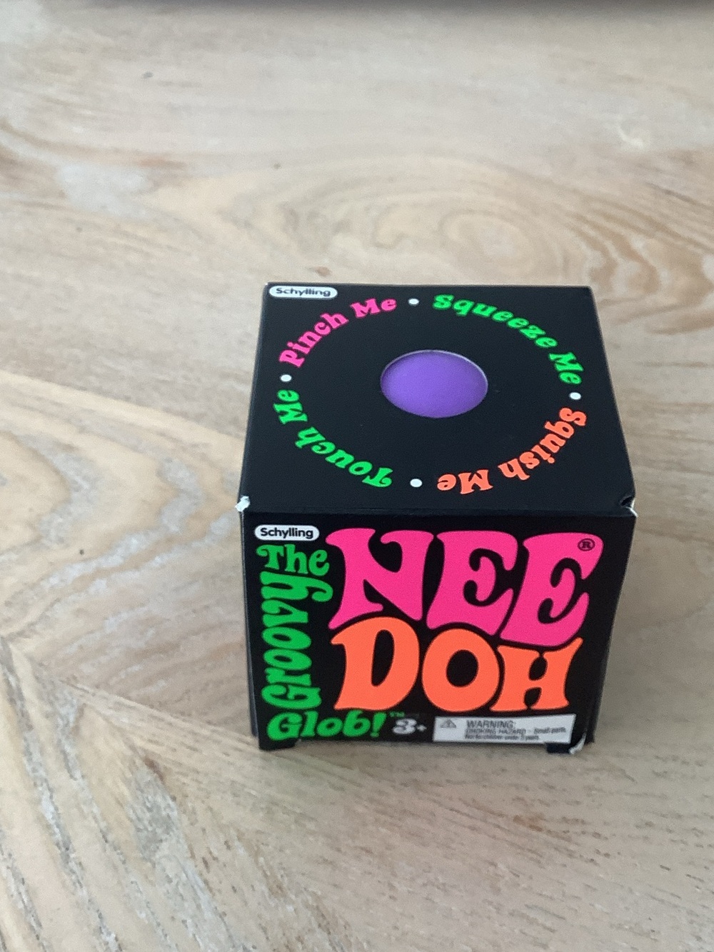Groovy NEEDOH Glob Sensory Squeeze Toy - Purple